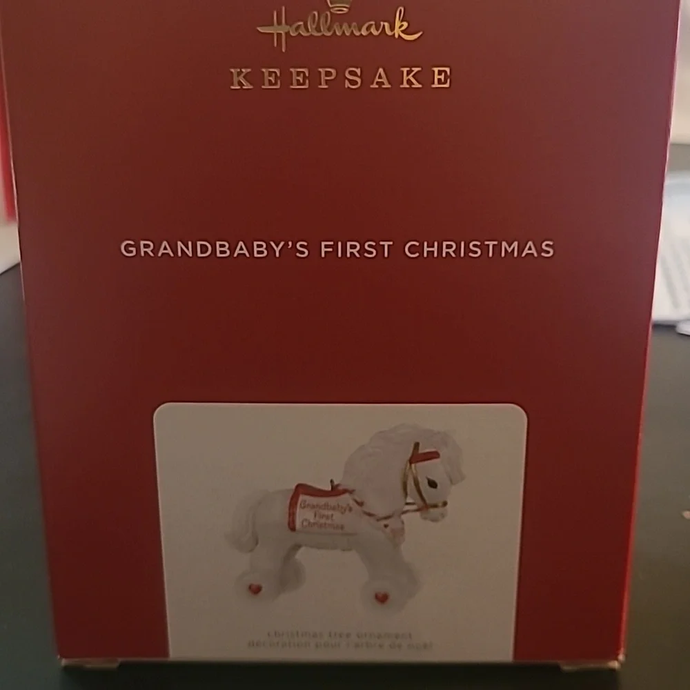 Hallmark Keepsake Grandbaby's First Christmas Ornament 2021